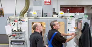 Dürkopp Adler’s business in Minerva employs seventeen Haas CNC machines and the factory in Biefel has four Haas CNC machine tools