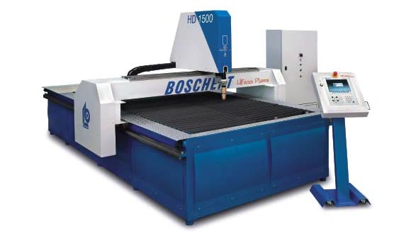New from Boschert: Flatbed plasma cutting machines New from Boschert Flatbed plasma cutting machines