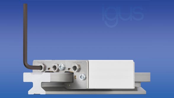 Lubrication free linear guide from igus for greater sliding precision