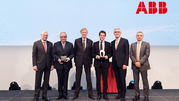 First ABB Research Award in Honor of Hubertus von Gruenberg given to Dr. Jef Beerten