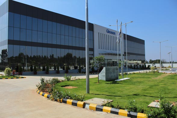 The new, modern Gleason Works India Plant at Aerospace Park, Bangalore -  inaugurated in August 2017