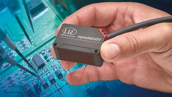 Smart laser triangulation displacement sensor Smart laser triangulation displacement sensor, Micro-Epsilon