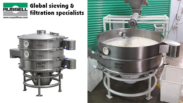 Vibro screen separator for sieving spices Vibro screen separator for sieving spices