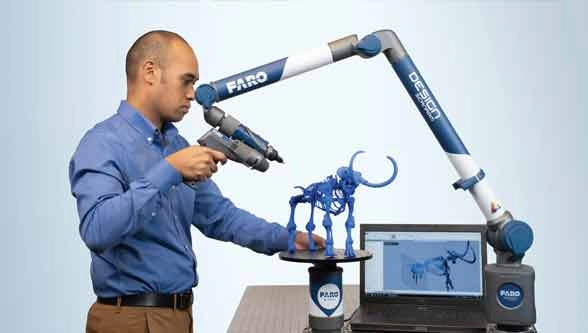FARO ScanArm 2.5C brings color to 3D Scanning FARO ScanArm 2.5C brings color to 3D Scanning