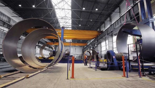 Rolling power linked to the growth of the wind energy industry Rolling power linked to the growth of the wind energy industry