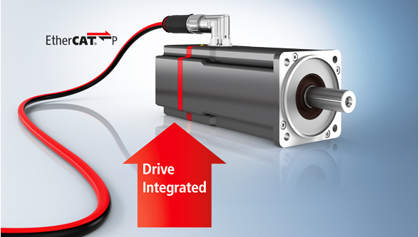 Integrated drive technology reduces machine footprint