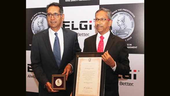 ELGi Equipments conferred the 2019 deming prize in Tokyo ELGi Equipments conferred the 2019 deming prize in Tokyo