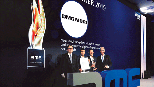DMG MORI receives BME innovation award 2019