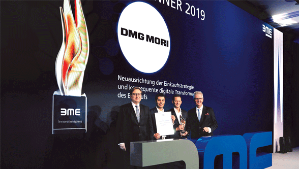 DMG MORI receives BME innovation award 2019 award function