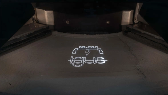 igus SLS material for electrostatically conductive wear-resistant parts igus SLS material for electrostatically conductive wear-resistant parts