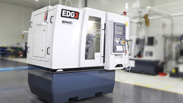 ANCA’s new EDG with ANCA Motion SparX Erosion Generator decreases cycle time for PCD tools
