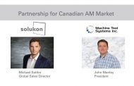 Solukon and Machine Tool Systems Inc. partner for the Canadian AM Market