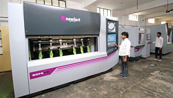 Advanced multi-axis CNC machine tools provide Indian shoe last manufacturer with unique competitive advantage