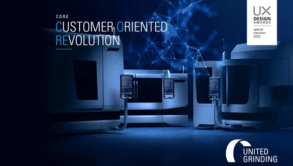 C.O.R.E. from UNITED GRINDING Group Honored with “Special Mention” at the UX Design Awards 2022 C.O.R.E. from UNITED GRINDING Group Honored with “Special Mention” at the UX Design Awards 2022