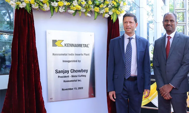 Kennametal India inaugurates facility in Bengaluru to support growing customer demand Kennametal India inaugurates facility in Bengaluru to support growing customer demand