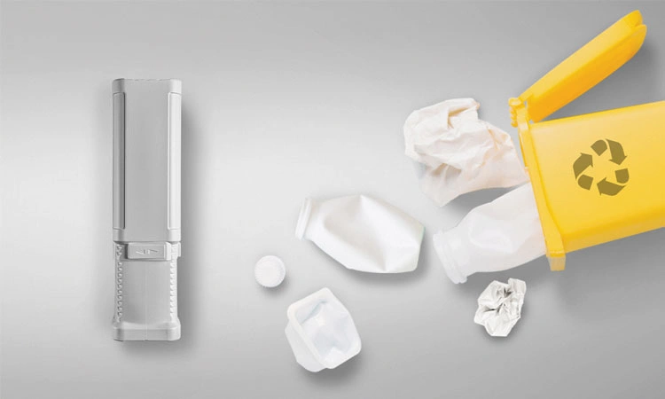 From waste to value – Recycling packaging from rose plastic From waste to value – Recycling packaging from rose plastic