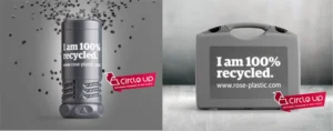 From waste to value – Recycling packaging from rose plastic