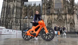 Recycled Bicycle From Igus Starting Signal For World Tour Has Been Given